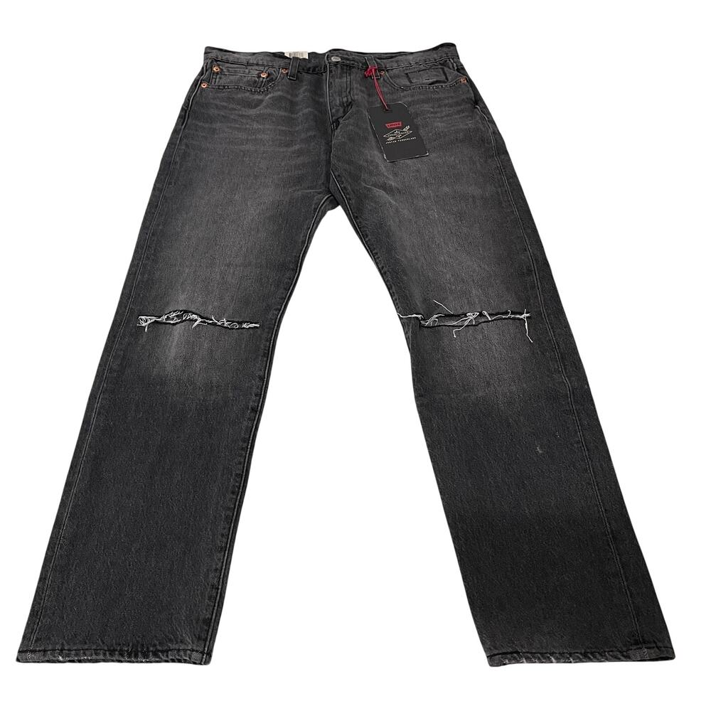 15-6 LEVI'S x Justin Timberlake NWT $96 Straight Slim 502 Taper Jeans 33x32